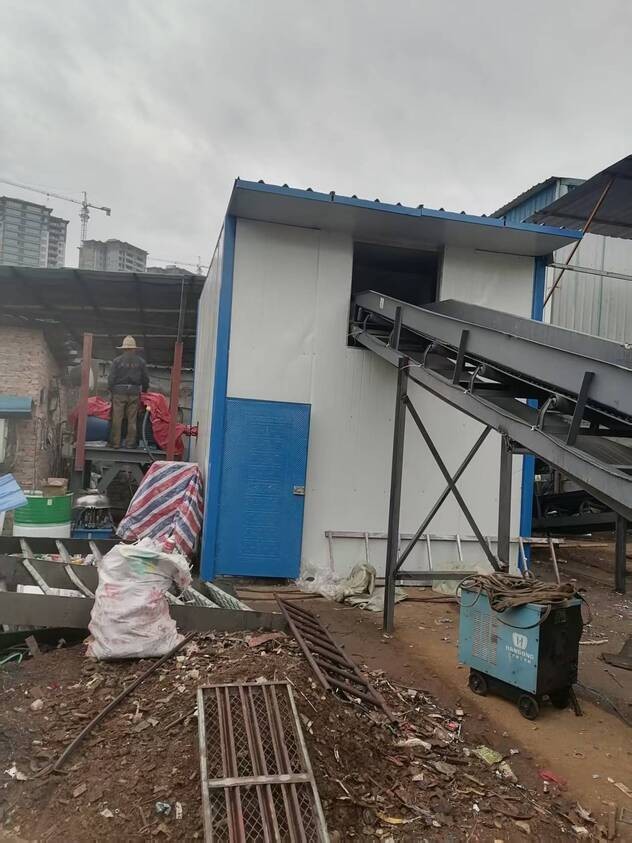 只經過破碎線未經分選產出的雜鋁成品料